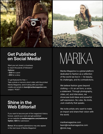 MARIKA MAGAZINE PORTRAIT (ISSUE 5763 - JUNE), page 2