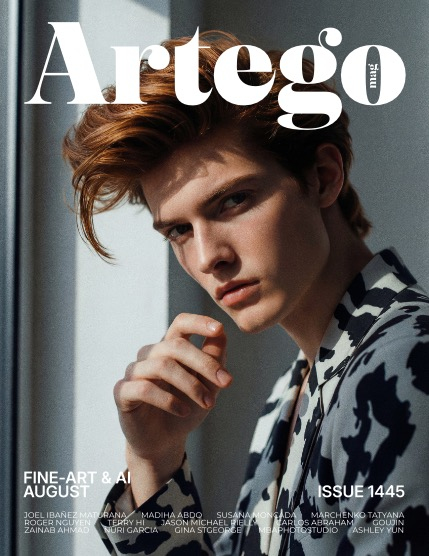 ARTEGO MAGAZINE - FINE-ART & AI AUGUST ISSUE 1445, page 1