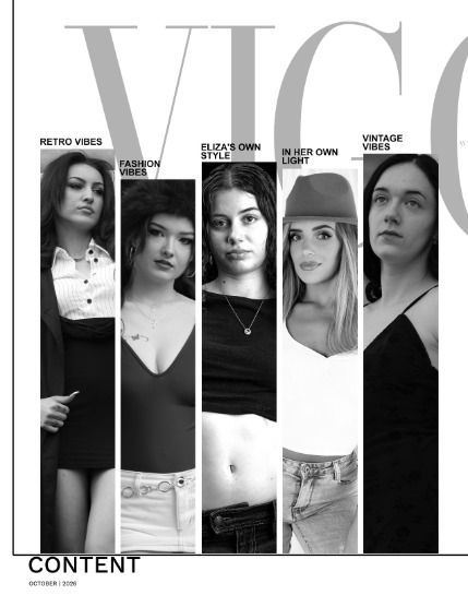 Вигор, журнал. Чёрно-белый выпуск, октябрь 2026, выпуск 1 (VIGOUR MAGAZINE The Black And White | October 2026 | Issue 01), page 2