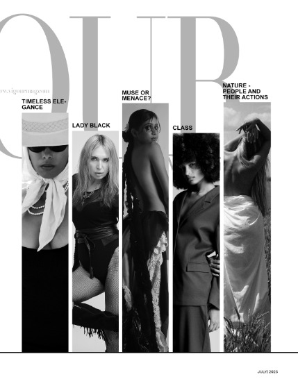 VIGOUR MAGAZINE The Black And White | July 2025 | Issue 02, page 3