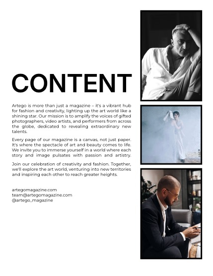 ARTEGO MAGAZINE - MEN AUGUST ISSUE 990, page 2