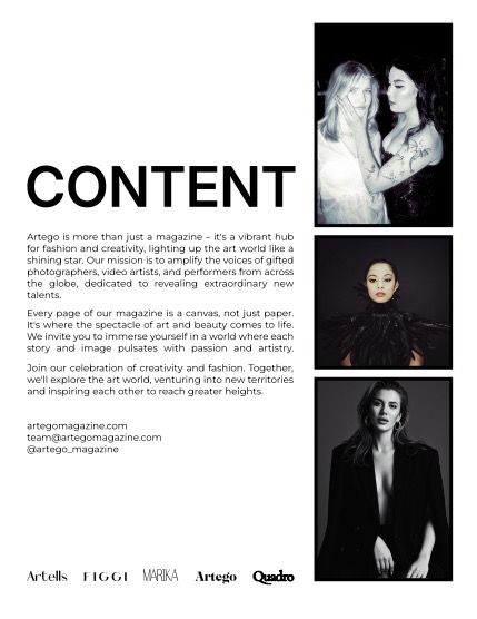 Артего, журнал. Портрет, июль, выпуск 1437 (ARTEGO MAGAZINE - PORTRAIT JULY ISSUE 1437), page 2