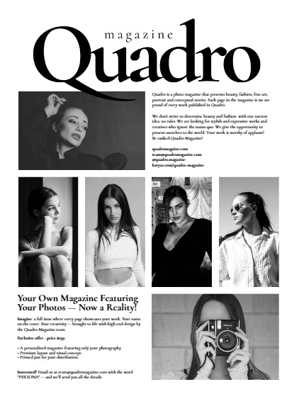 QUADRO MAGAZINE - PORTRAIT MAY (Vol 1089), page 2