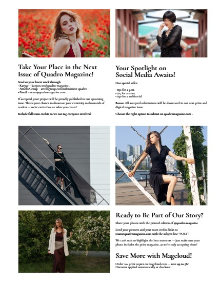 QUADRO MAGAZINE - PORTRAIT AUGUST (Vol 1254), page 3
