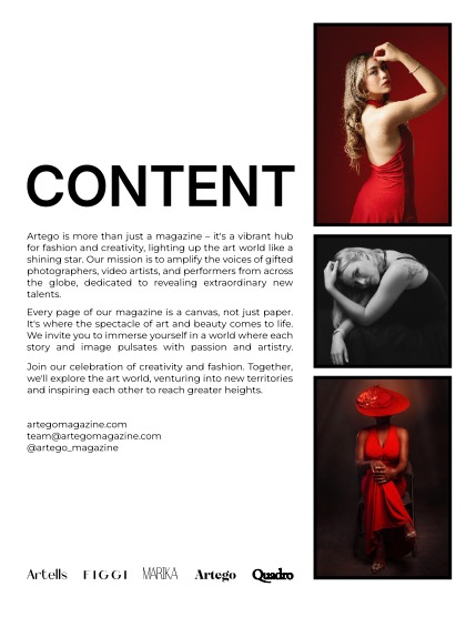 ARTEGO MAGAZINE - PORTRAIT AUGUST ISSUE 1465, page 2