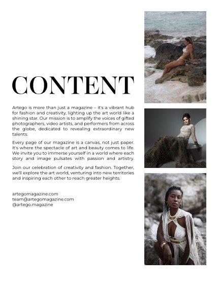 ARTEGO MAGAZINE - PORTRAIT JULY ISSUE 418, page 2