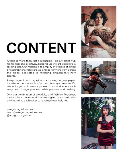 ARTEGO MAGAZINE - PORTRAIT MARCH ISSUE 759, page 2