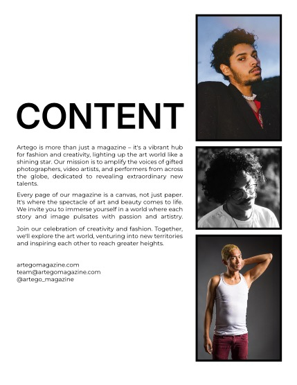 ARTEGO MAGAZINE - MEN JUNE ISSUE 888, page 2
