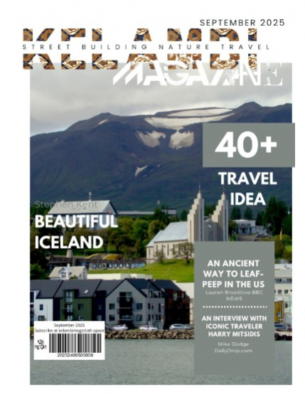 Kelambi Magazine 18th September 2025 Travel Street Building Nature, page 1