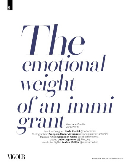 VIGOUR MAGAZINE Fashion & Beauty | November 2025 | Issue 14, page 8