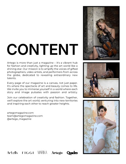 ARTEGO MAGAZINE - PORTRAIT SEPTEMBER ISSUE 1500, page 2