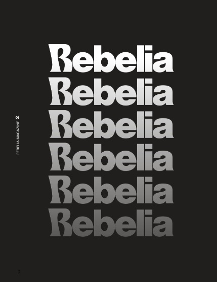 Rebelia Issue 22, October 2026, page 2