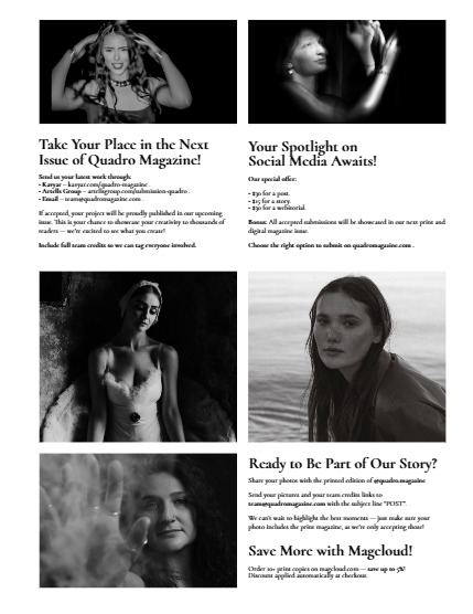 QUADRO MAGAZINE - PORTRAIT JULY (Vol 1197), page 3