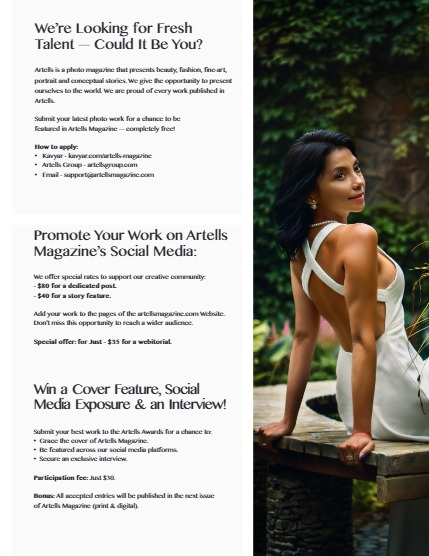 ARTELLS MAGAZINE - PORTRAIT SEPTEMBER (Vol 3585), page 3