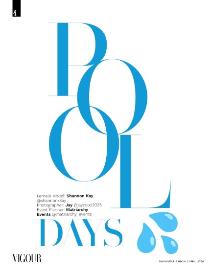 VIGOUR MAGAZINE Swimwear & Bikini | April 2026 | Issue 02, page 4