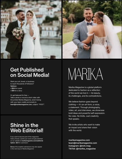 MARIKA MAGAZINE WEDDING DAY & FAMILY (ISSUE 6359 - AUGUST), page 2